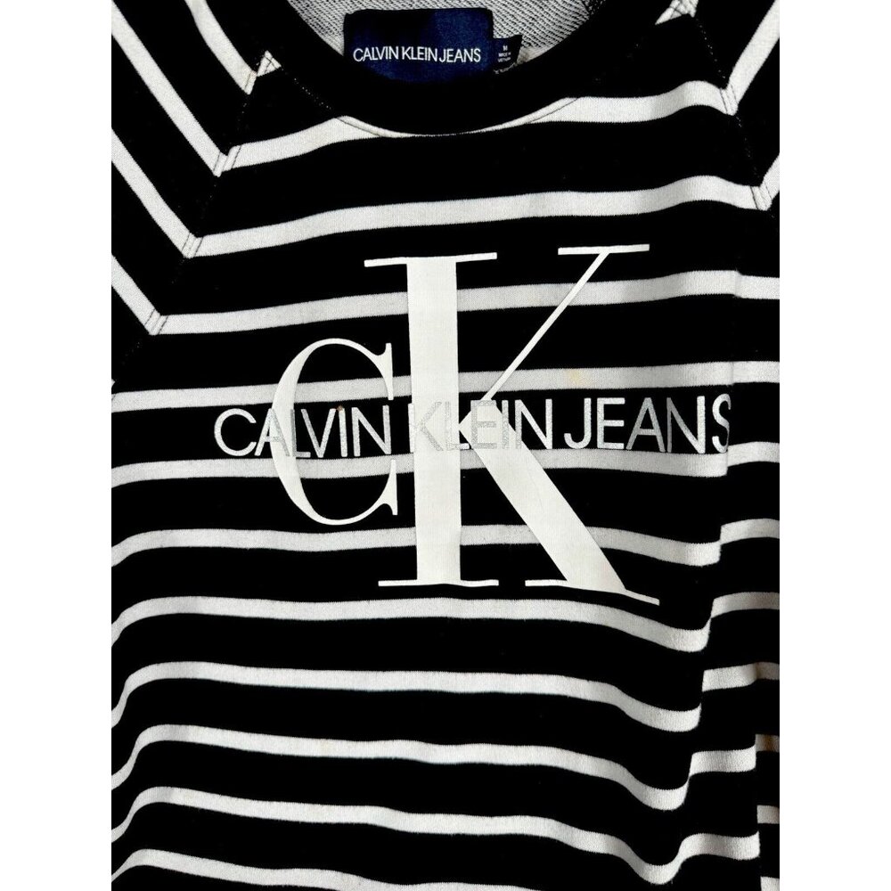 Calvin klein T Shirt Crop Top Black/White Medium Shirt - Picture 3 of 15